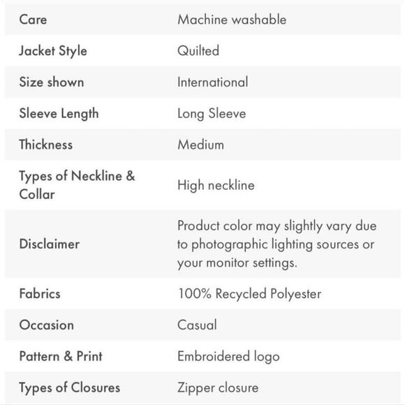 NWT Fourlaps Polar Quilted Sherpa Jacket NAVY/CORNFLOWER - Picture 9 of 9